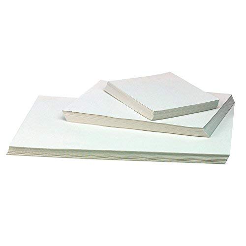 100% Eco Recycled Art A4 Cartridge Paper White Great Art Paper 140gsm Pack of 50 Sheets - Suitable for bookmaking, Sketching, Painting, Printing and More