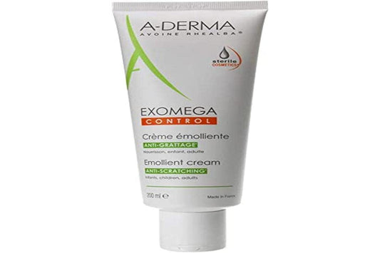 A-Derma Exomega Control Emollient Cream 100 ml 200 ml (Pack of 1)