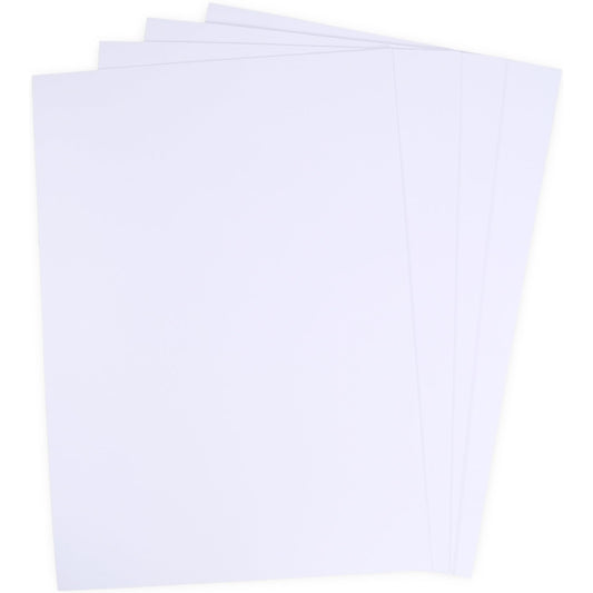 A2 Bright White Large Craft Card for Crafting 180gsm Poster Card 10 Sheets Display Cardstock