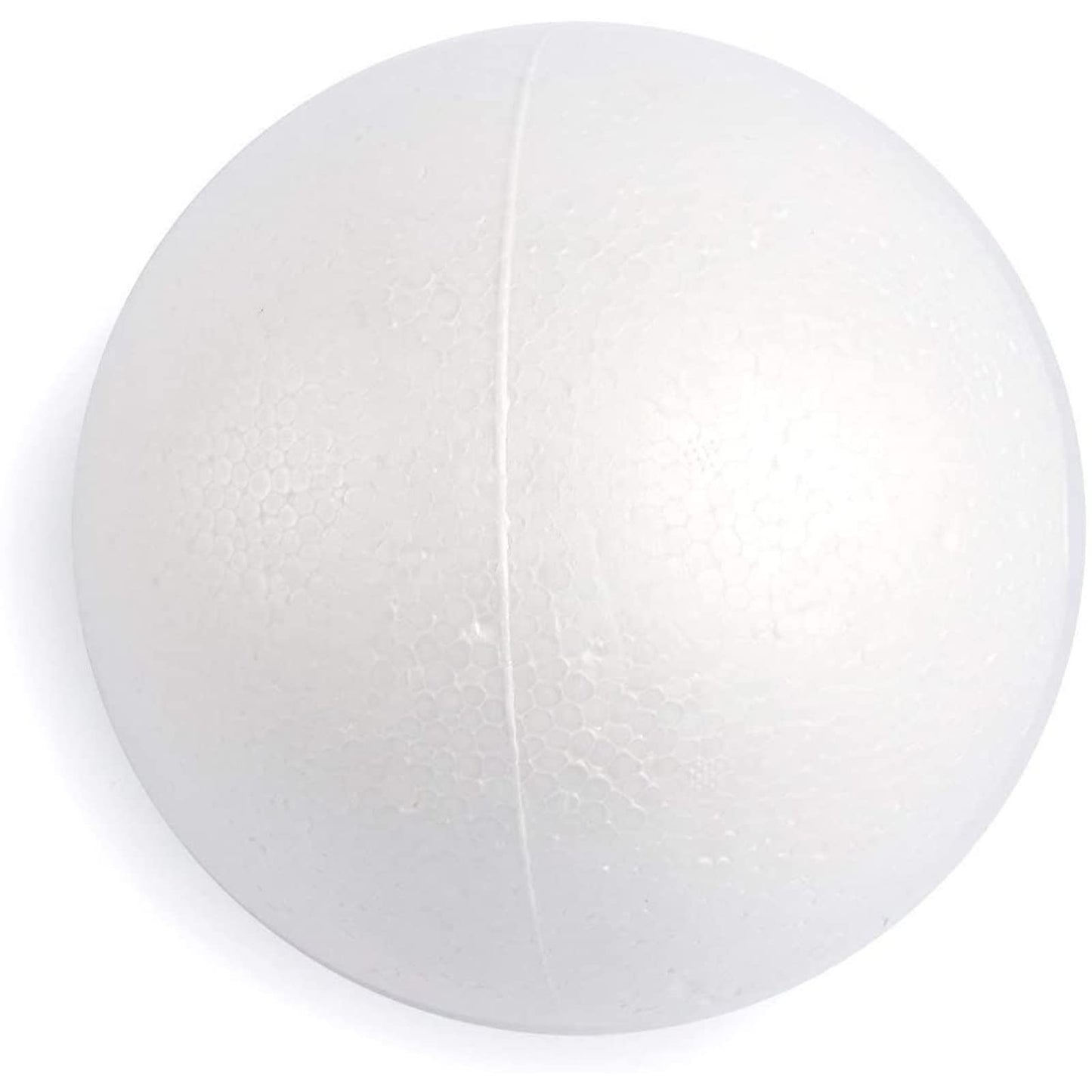 2-Pack Foam Balls for Crafts, 15 cm White Polystyrene Balls for Art, Craft, School Projects, Decorations