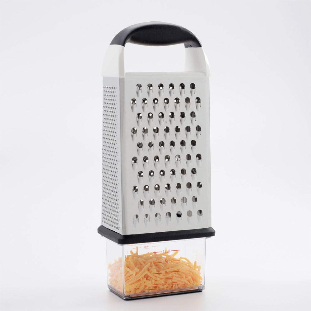 OXO Good Grips Box Grater,Silver/Black