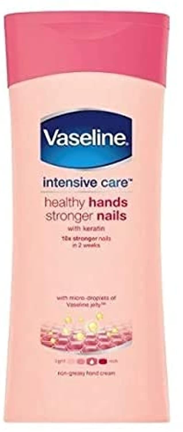 3 x Vaseline Intensive Care Hand Cream - Hand & Nail - 200 ml 200 ml (Pack of 3)