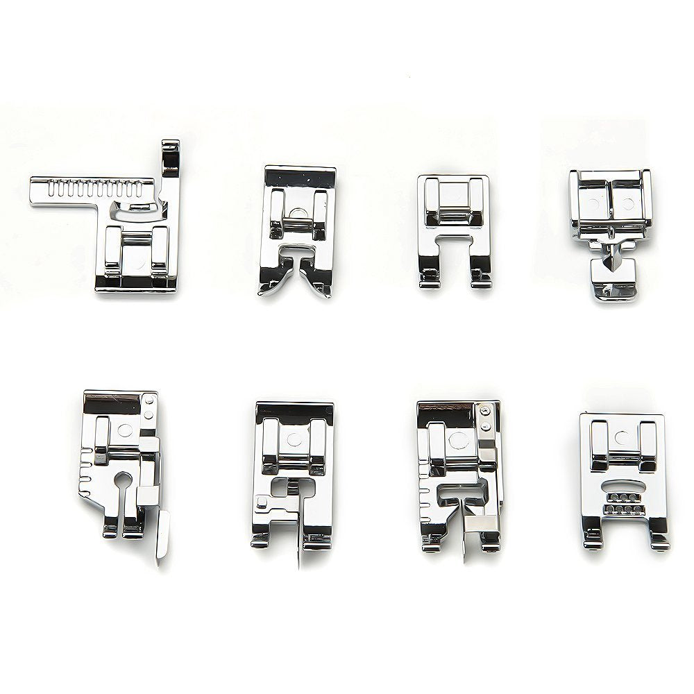 32Pcs Sewing Machine Presser Foot Set for Janome Brother Singer Domestic Part (32pcs)