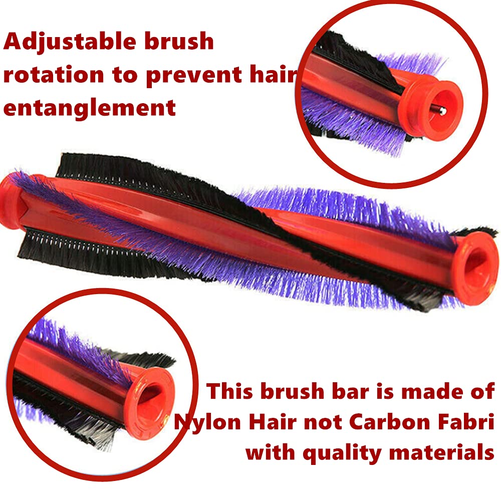 225mm Length Brush Bar Rolling Brush Replacement,Brush Bar and Washable Pre Filter Replacement Set Motorhead Rotating Cylinder Brush Head Replacement for Dyson DC59 Animal