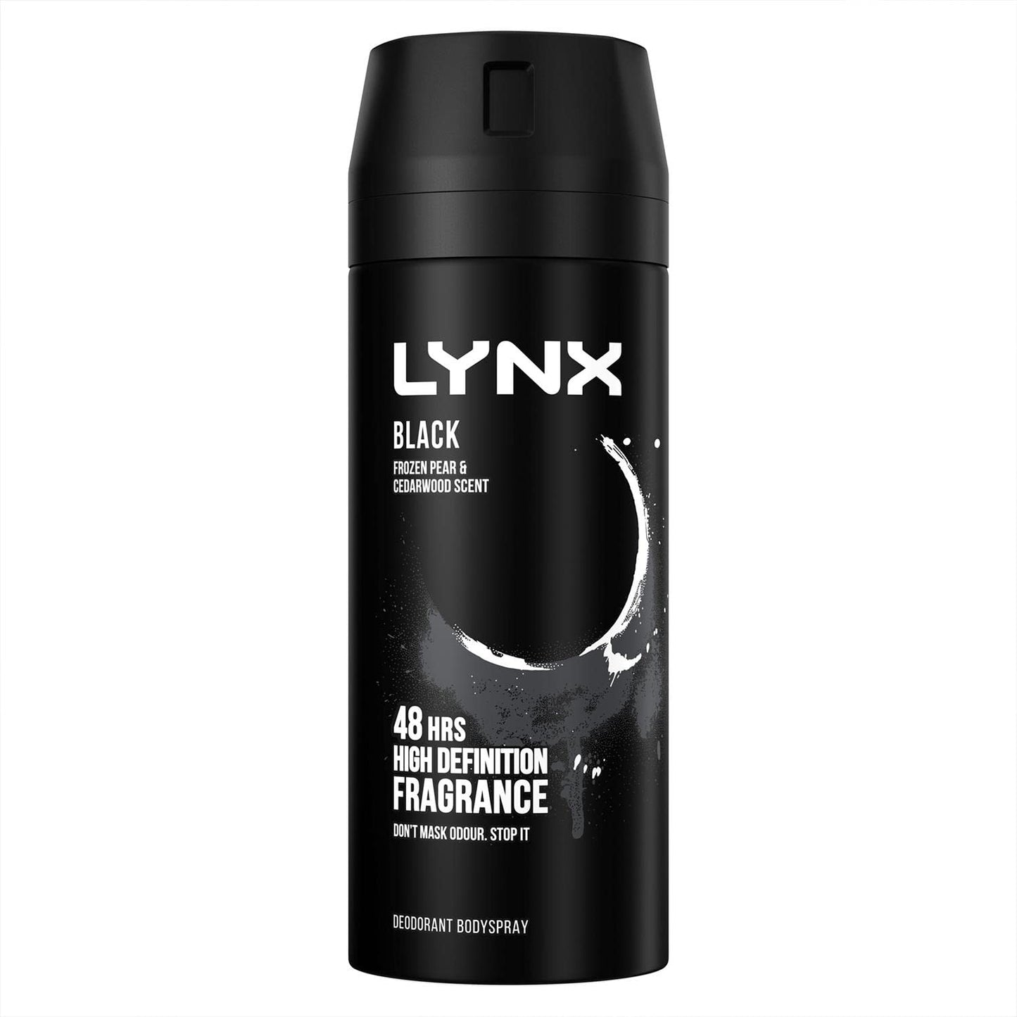 6 X LYNX BODY SPRAY BLACK 150 ml | 6 PACK BUNDLE