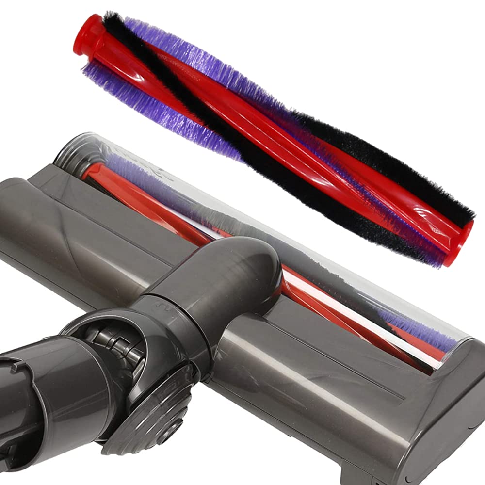 225mm Length Brush Bar Rolling Brush Replacement,Brush Bar and Washable Pre Filter Replacement Set Motorhead Rotating Cylinder Brush Head Replacement for Dyson DC59 Animal