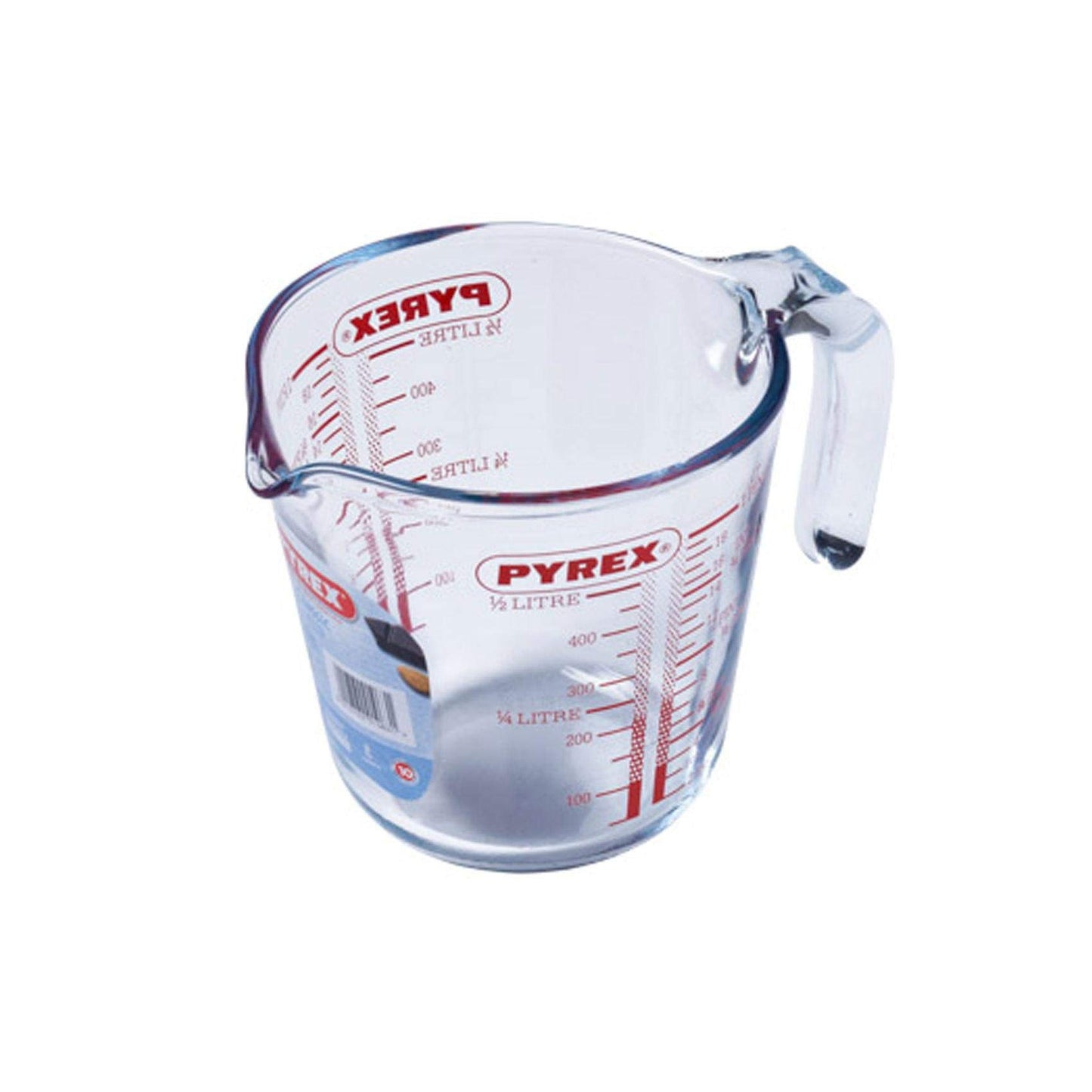 0.5L Pyrex Clear Glass Solutions Measuring Jug Kitchen