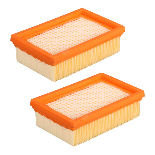 2 Pack Filter Replacement Parts for Karcher WD4 WD5 WD6 MV4 MV5 MV6 Wet & Dry Vacuum Cleaner Accessories