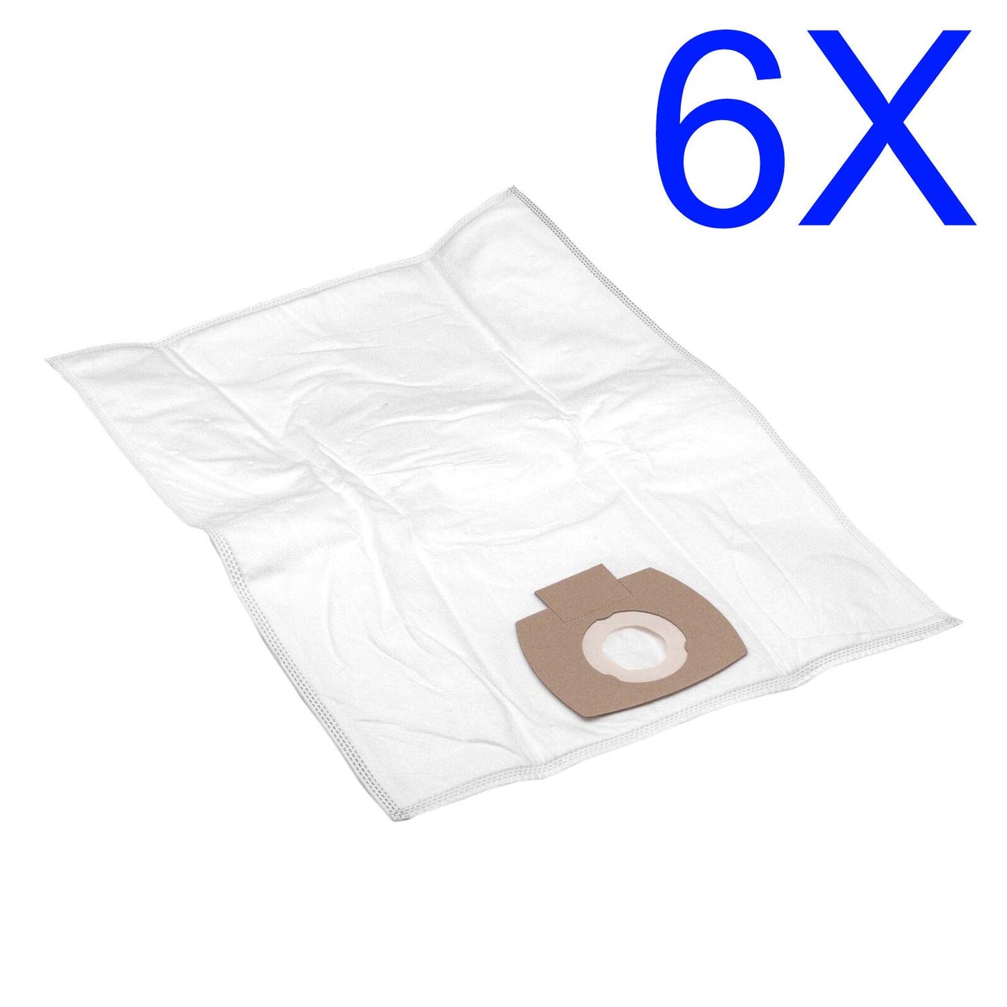 6x Cloth Fleece Filter Dust Bags Replacement for Makita VC2010L VC3011L VC2511 VC 2512 L 1025L 8999000211 412/415 912/915 VC3011L 446L P-72899 P-72899 VC3511L VC2012L 9920 9903 9404 Dust Extractor