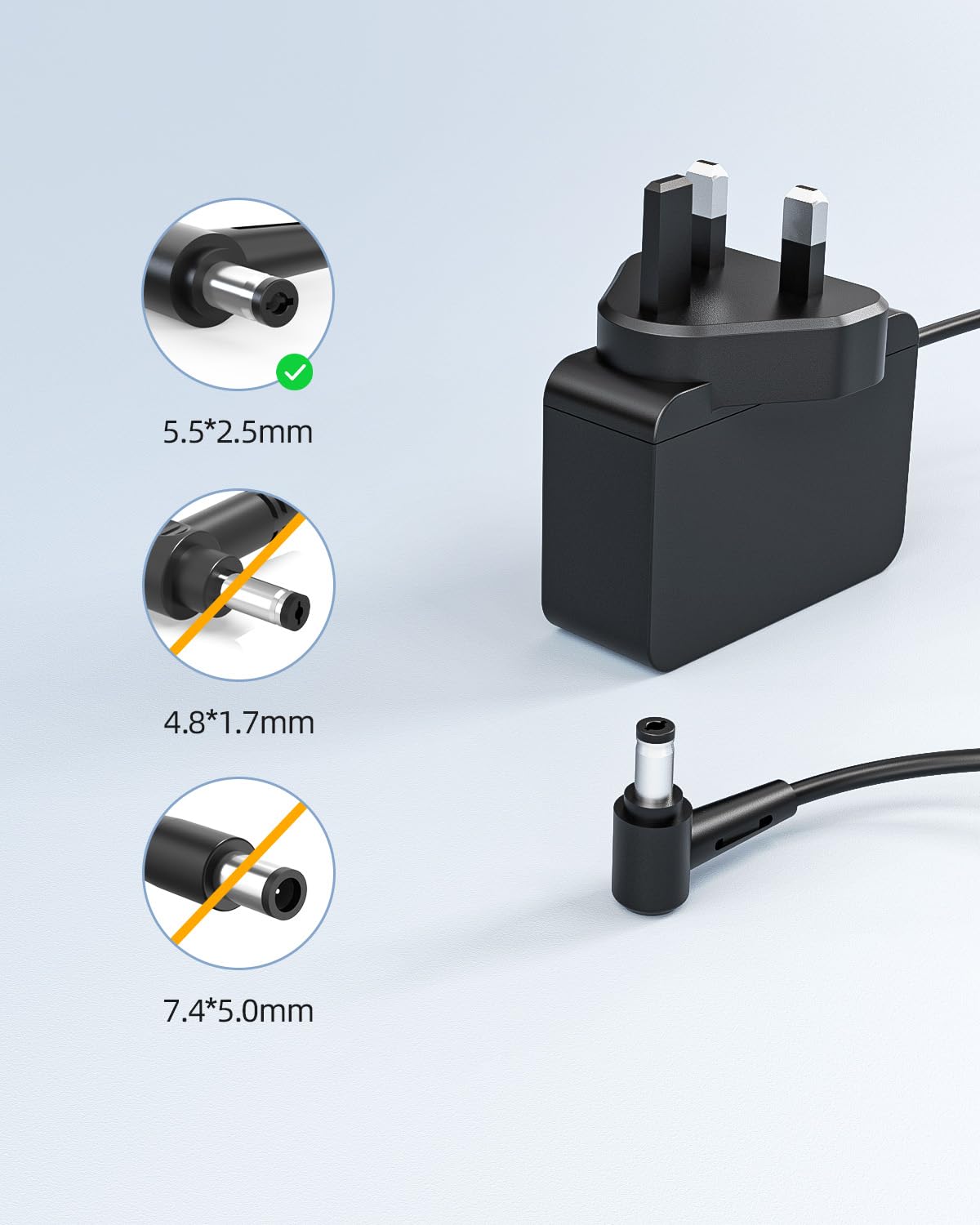 26.1V Charger Fit for Dyson V6 V7 V8 DC58 DC59 DC62 DC61 DC74 SV03 SV04 SV05 SV06 SV09 SV10 SV11 205720 209462 Handheld Cordless Vacuum Cleaners Power Cord Supply