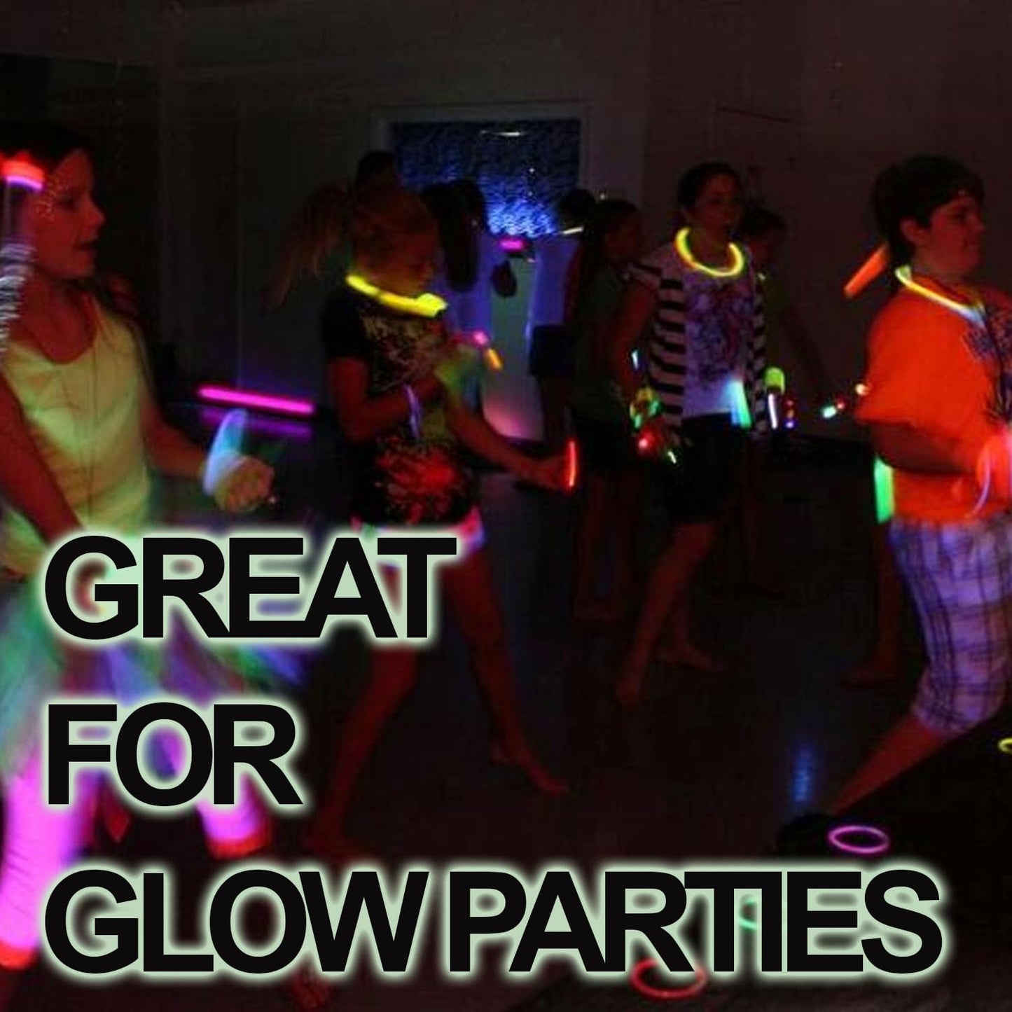 30 Piece Set of Glow Sticks - Assorted Brightly Coloured Party Sticks for Adults and Children, Neon UV Accessories, 20.3cm / 8", Glow in the Dark Lights, Party Games (30 Pieces, 8'' Glow Sticks) 30 Pieces, 8'' Glow Sticks