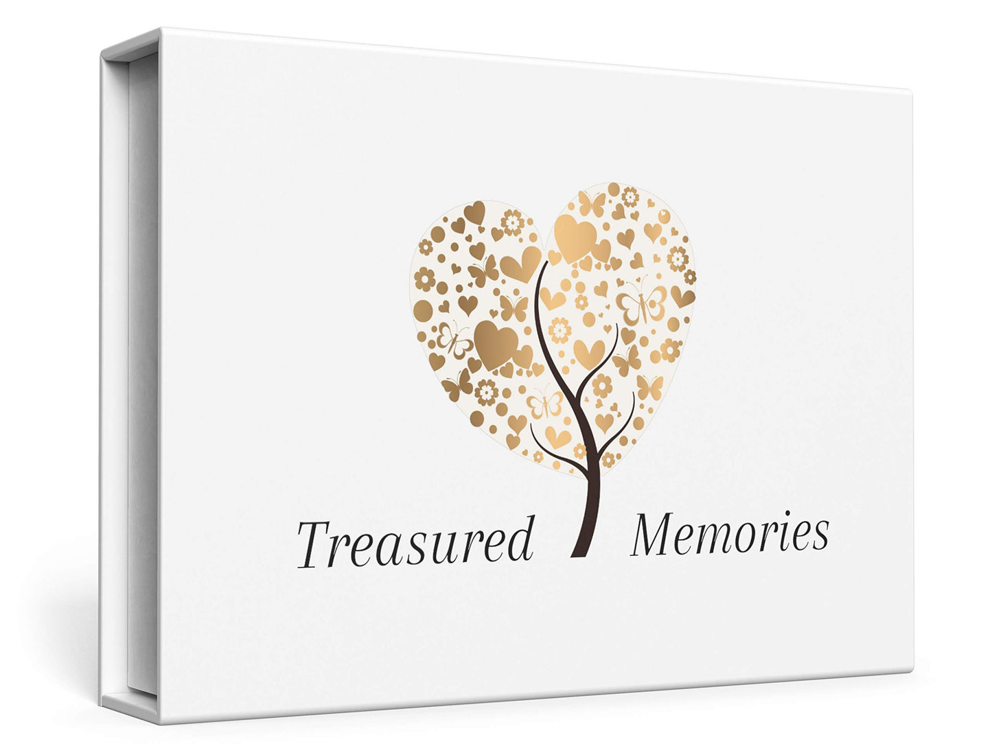 50 Funeral Memory Cards - Textured Bereavement Cards With Box Allowing Guests To Share A Treasured Memory - Alternative To A Book Of Condolence