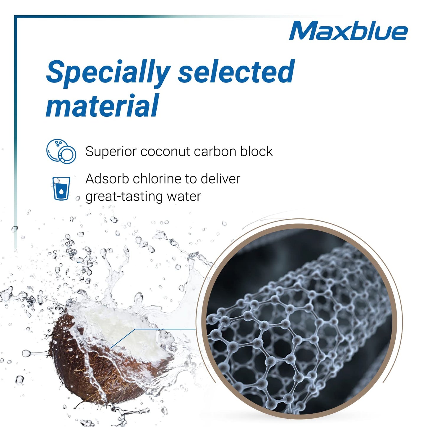 3X Maxblue DA29-00020B Fridge Water Filter, Compatible with Samsung® DA29-00020B, HAF-CIN EXP, DA29-00020A, DA29-00019A, DA97-08006, DA97-08043ABC, Kenmore 46-9101, AP5271937, REFSVC, HDX-FMS-2 3 Count (Pack of 1)