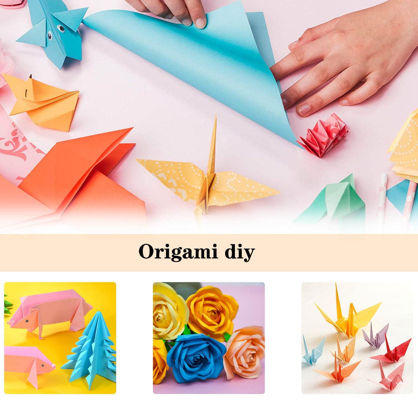 200 Sheets Coloured Paper, A4 Origami Paper Double Sided for Children's Art & Craft Activities(70gsm) , 20 Colors Craft Paper Copy Papers , 297MM X 210MM