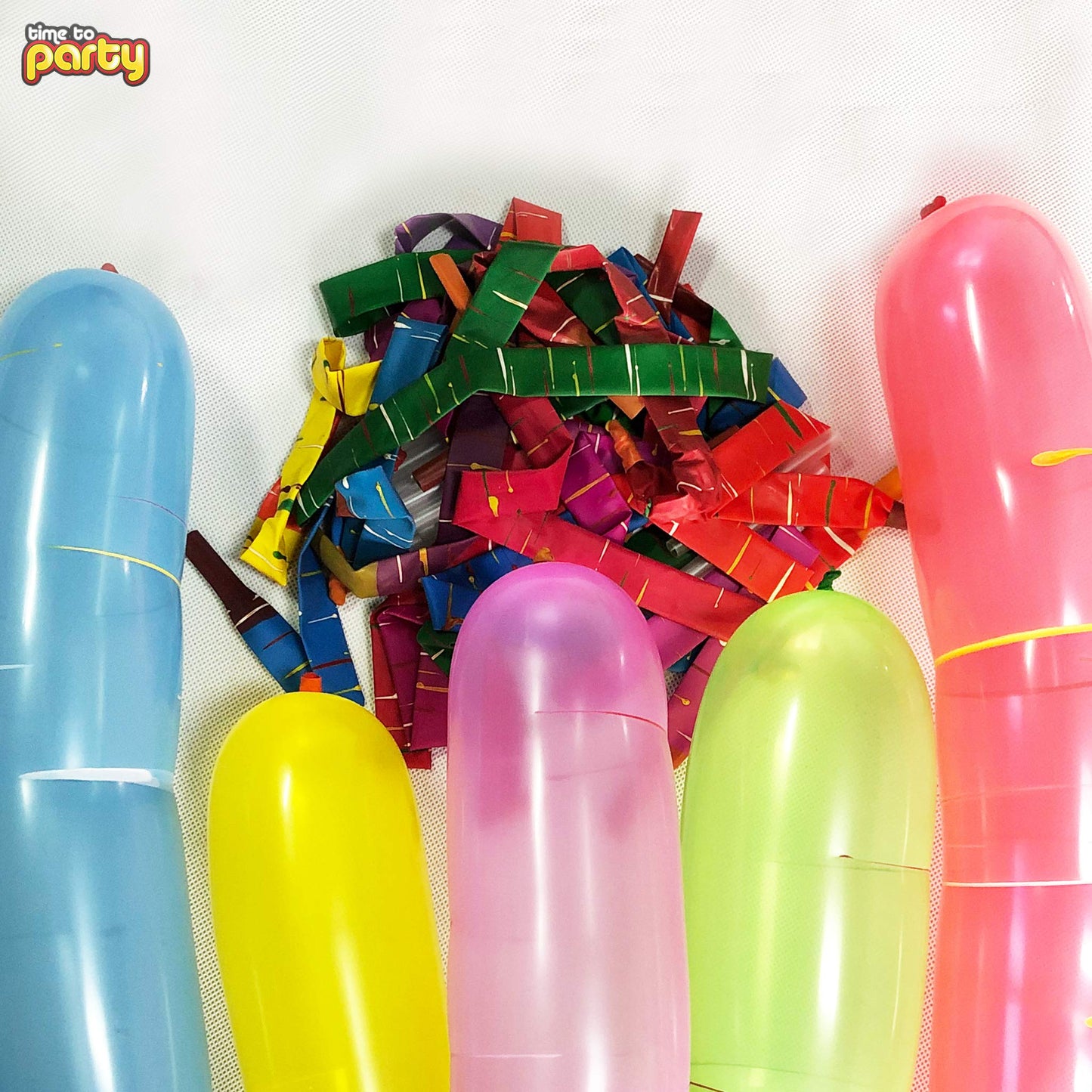 45pk SOL Rocket Balloons Assorted Colours | Flying Balloons | Party Balloons Whistling Balloons Party Bag Fillers for Kids | Noisy Balloons | Screaming Balloons Latex Balloons Loot Bags Favours