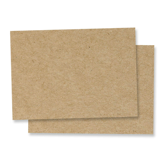 50 Sheets, A3 Brown Kraft Card - 200gsm A3 (50 Sheets)