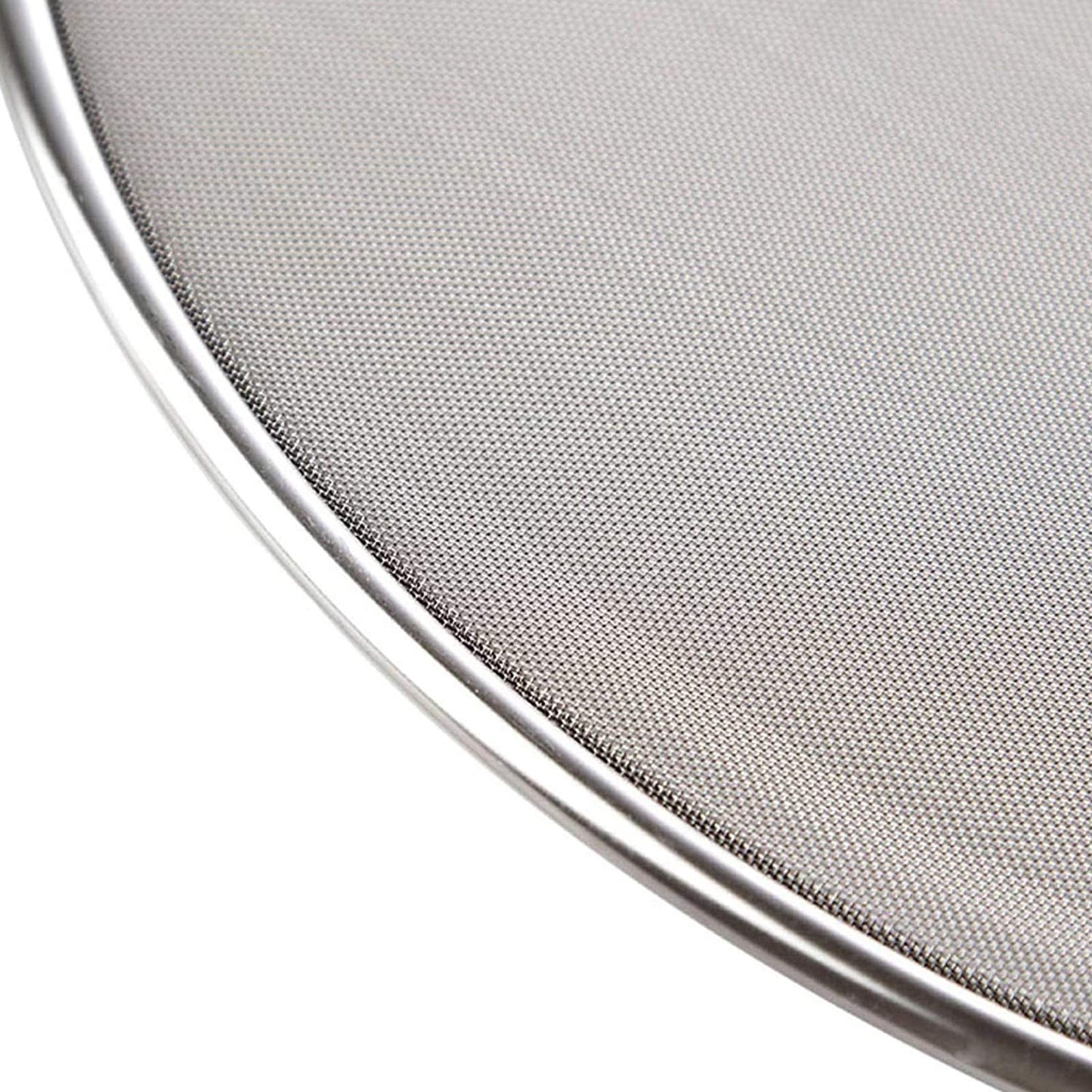 3 Pieces Mesh Splatter Screen Splash Guard Stainless Steel Splatter Shield Guard Oil Splatter Cover Protector Pot Lid Cover Grease Splatter Guard Frying Pan Oil Proofing Lids 33cm 29cm 25cm